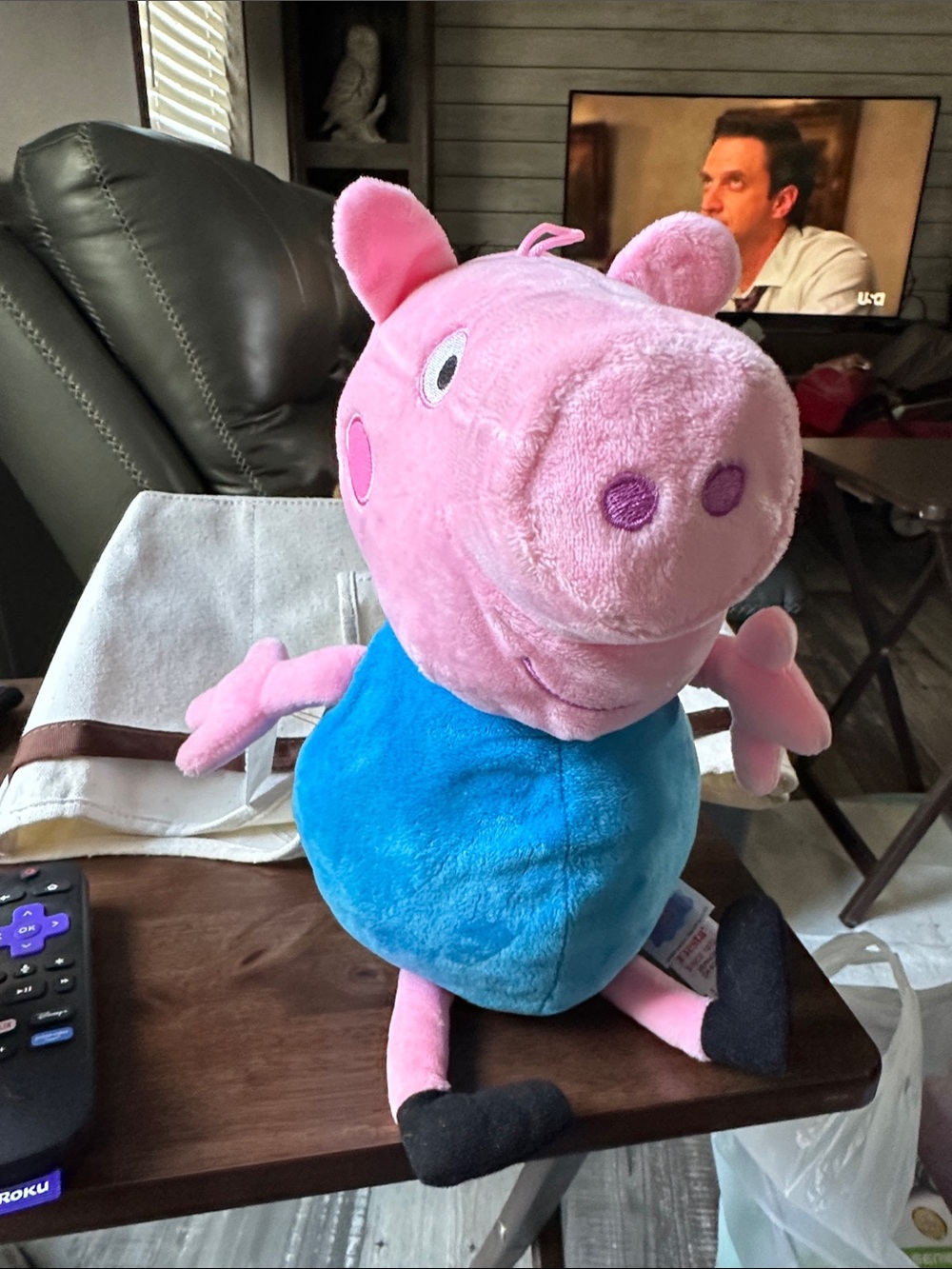 Pink Plush Peppa Pig Stuffed Toy - Kids Plush Animal